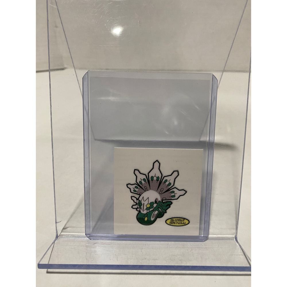 Pokemon Zygarde 50% Forme Decal Sticker White Green OS Excellent